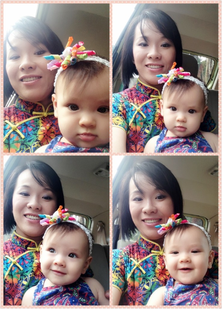 my working day with mummy in Batik