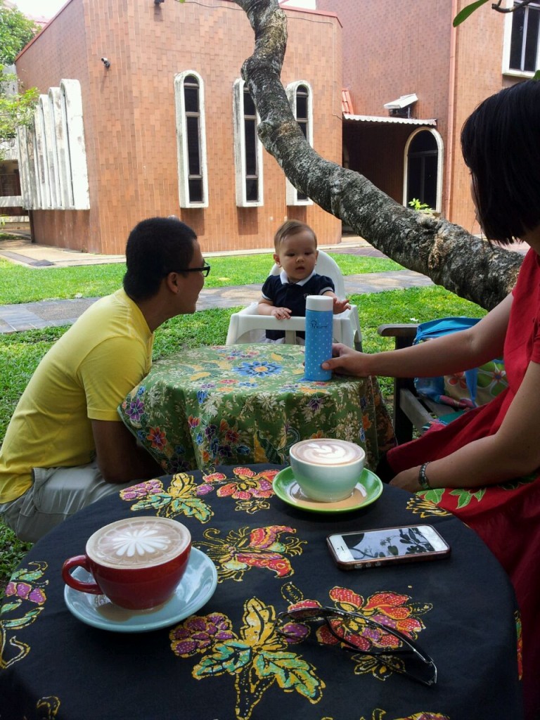 afternoon high tea with mummy and uncle jaypee