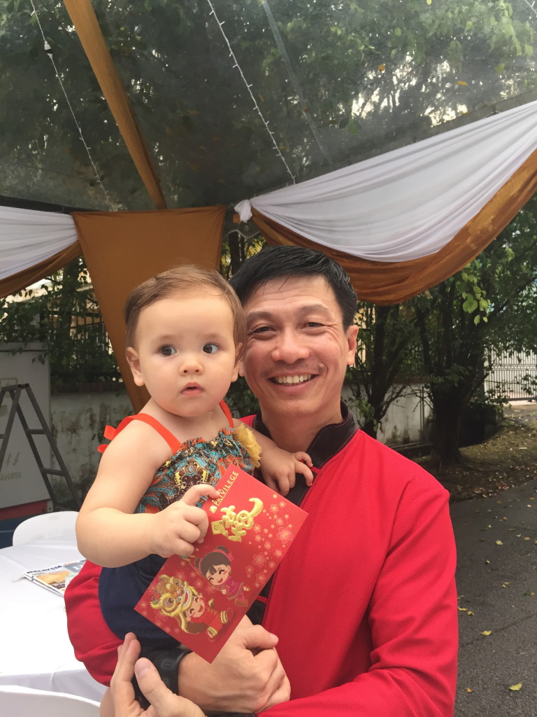 with uncle Wayne
