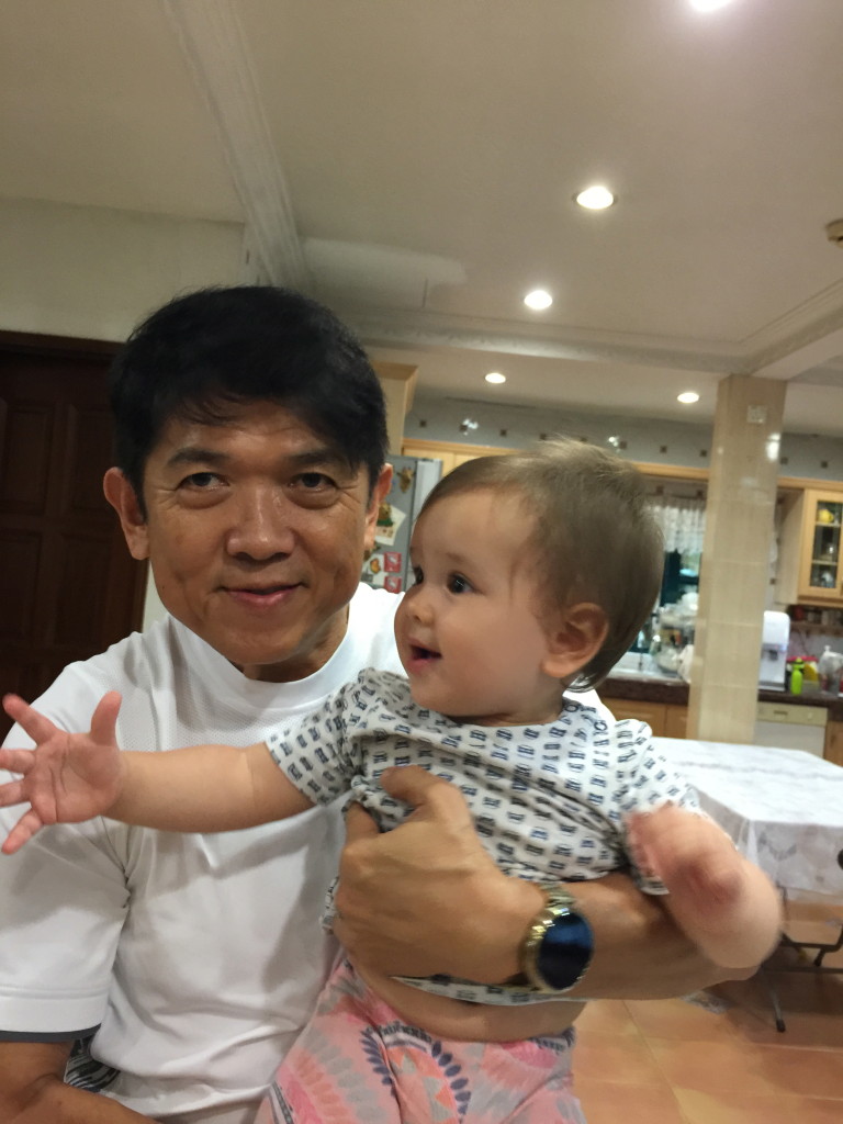 in uncle dato' seri nelson kwok's house during cny