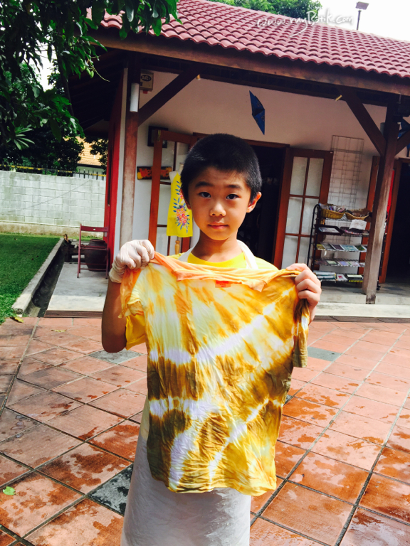tie and dye t shirt workshop