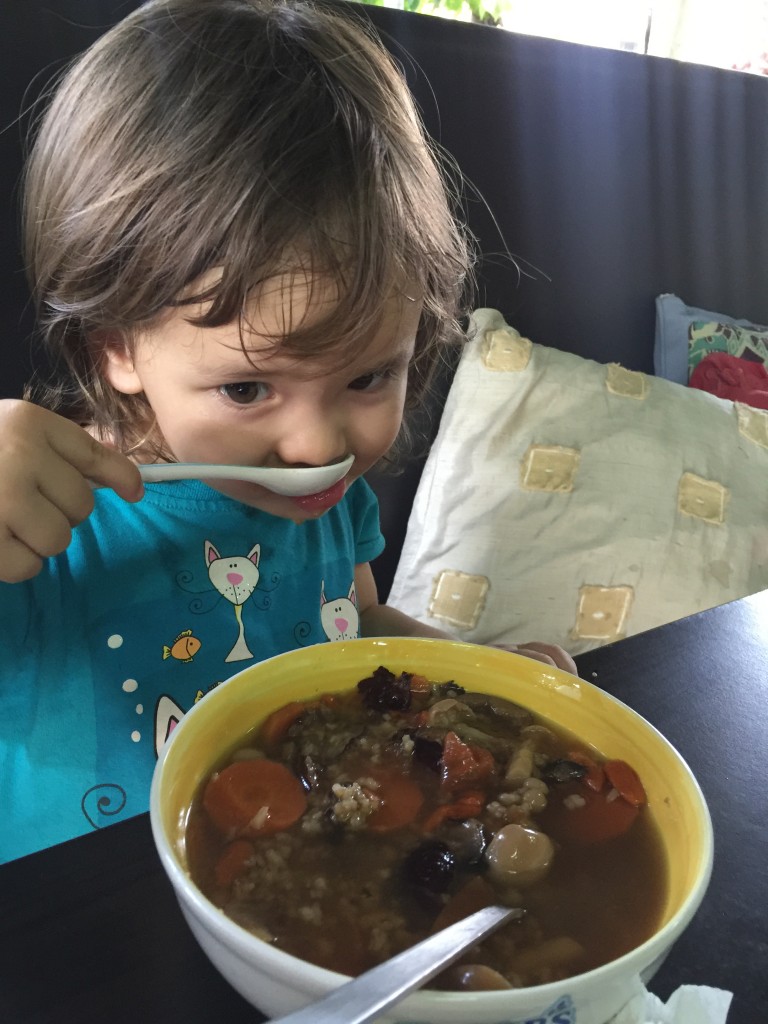mummy home made soup