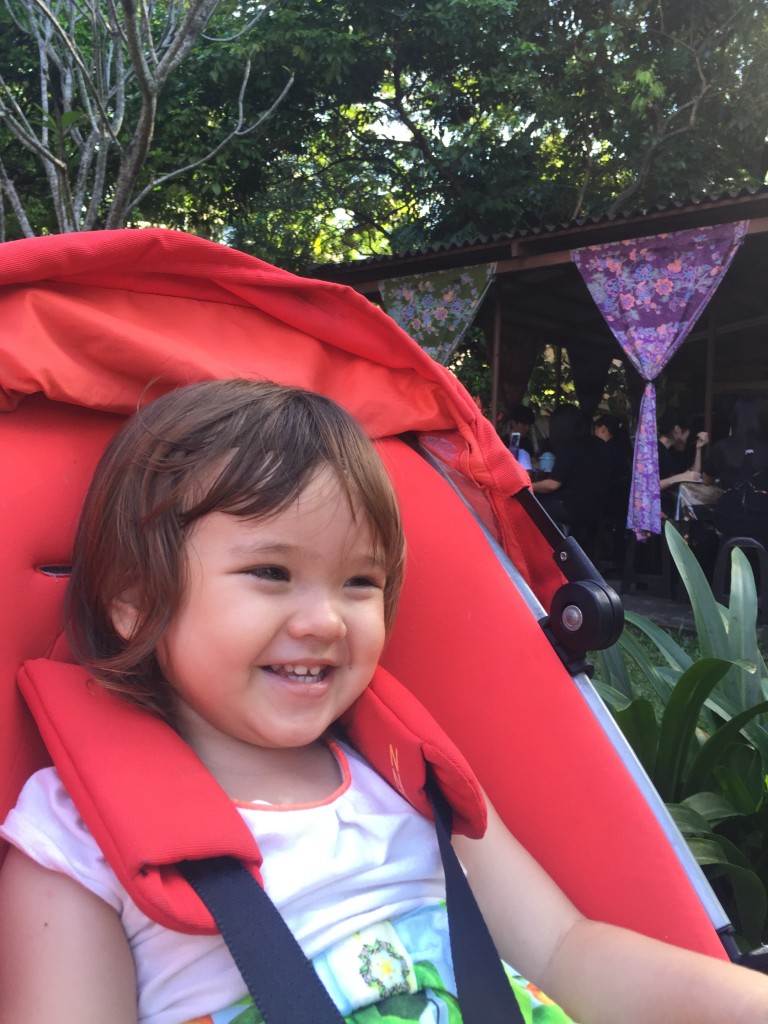 beautiful smile aged 2