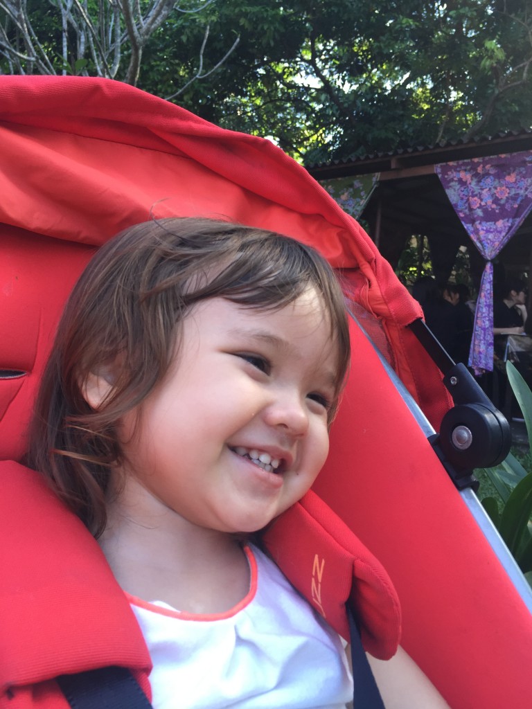beautiful smile aged 2